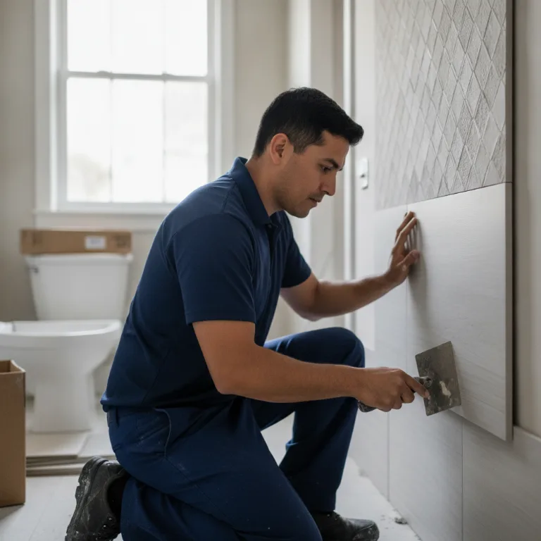 Remodelación de Baño servicio en San Pablo de las Salinas
